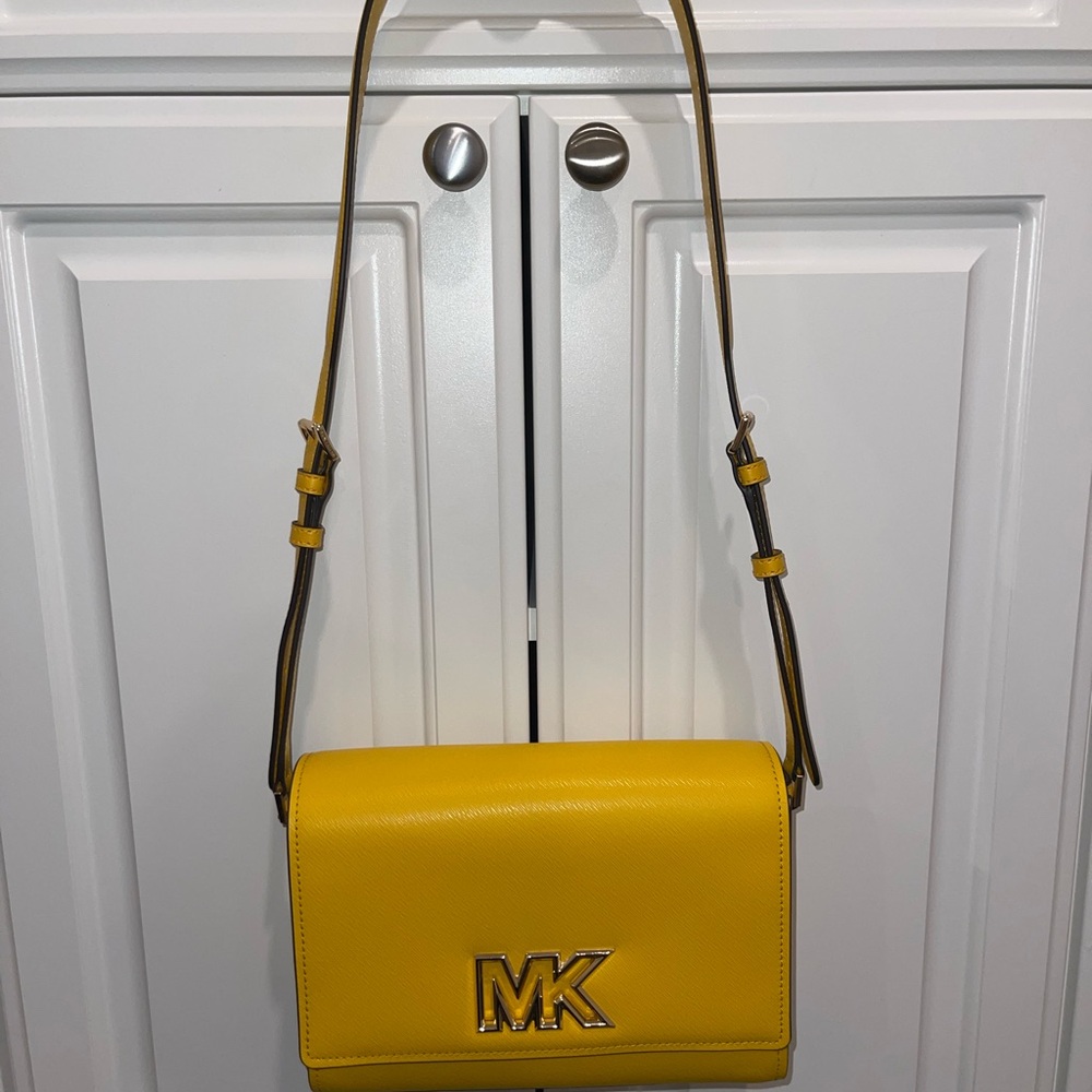 Michael Kors Vibrant Yellow Crossbody Bag